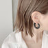 Big hoop pierce